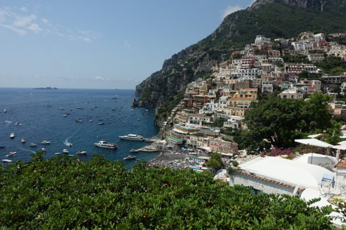 Positano an der Amalfi Küste