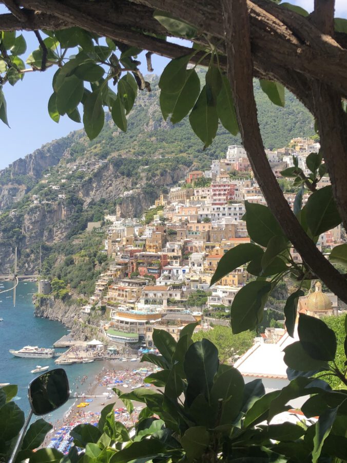 Positano an der Amalfi Küste