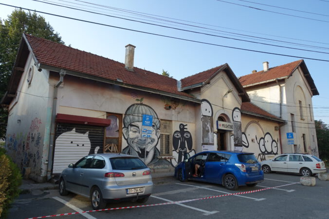 Der Bahnhof von Pristina