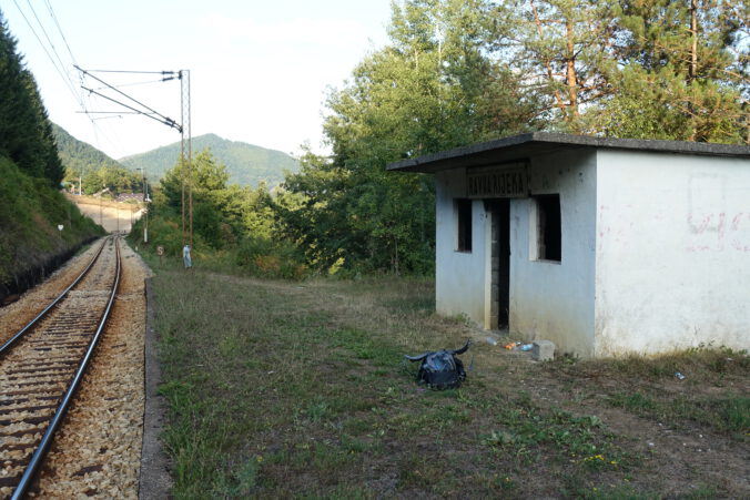 Der Bahnhof Ravna Rijeka