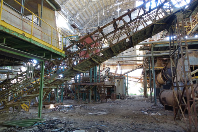 Verlassene Fabrik bei Campofranco