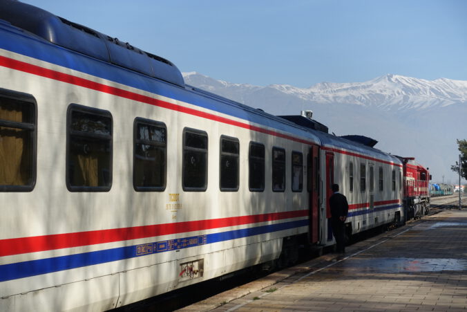 der Doğu Ekspresi nach in Erzican halt
